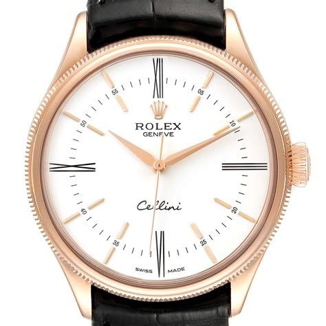 rolex cellini time everose gold